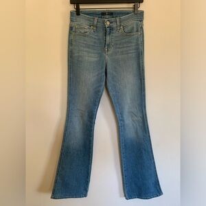 7 For All Mankind Tailorless Dojo Flare Leg Jeans Retro 70s Size 27